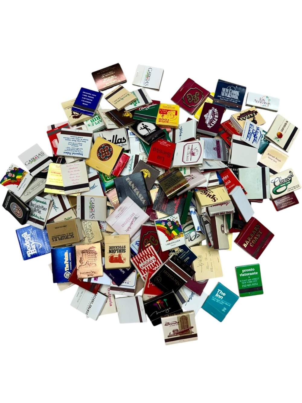 Vintage Matchbook Collection Restaurant Hotel Casino Advertising Lot